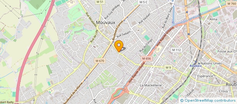 localisation de l'entreprise 799 243 258 à MOUVAUX