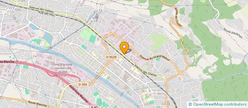 localisation de l'entreprise 799 243 555   CLUSES