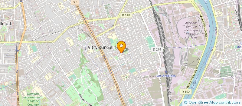 localisation de l'entreprise 799 244 454   VITRY-SUR-SEINE