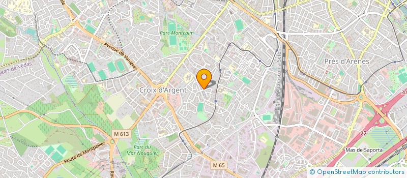 localisation de l'entreprise 799 250 386 à MONTPELLIER