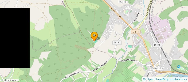 localisation de l'entreprise 799 251 798   LABASTIDE-MARNHAC