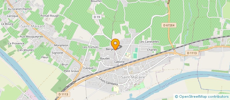 localisation de l'entreprise 799 268 719   SAINT-MACAIRE