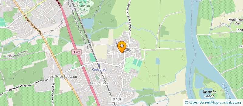 localisation de l'entreprise 799 325 477   BORDEAUX