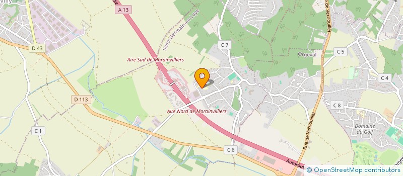 localisation de l'entreprise 799 334 453   MORAINVILLIERS