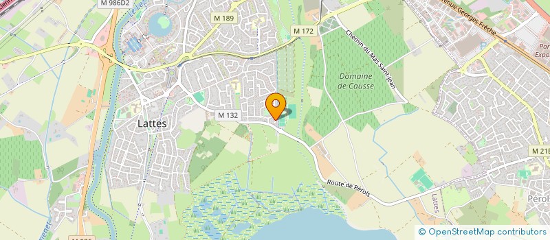 localisation de l'entreprise 799 341 961  à LATTES