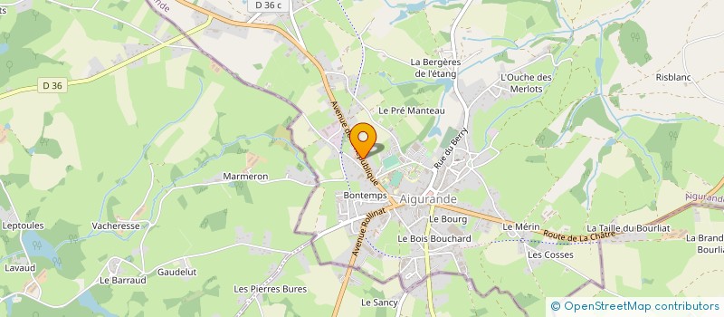 localisation de l'entreprise 799 390 364 à AIGURANDE