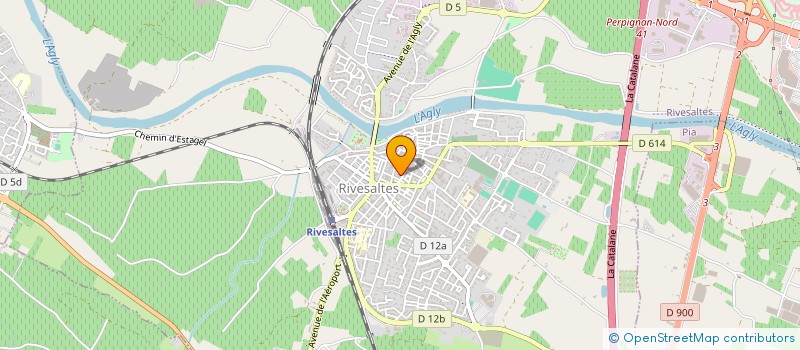 localisation de l'entreprise 799 399 662   RIVESALTES