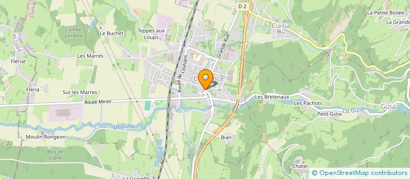 localisation de l'entreprise 799 446 968   BOURG-EN-BRESSE