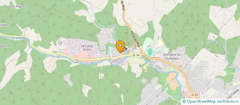 localisation de l'entreprise 799 452 032 à SAINTE-MAXIME