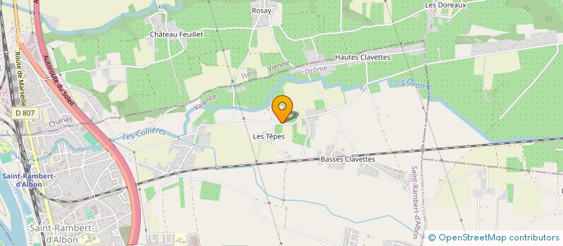 localisation de l'entreprise 799 464 961   SAINT-RAMBERT-D'ALBON