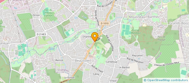 localisation de l'entreprise 799 470 489   PESSAC