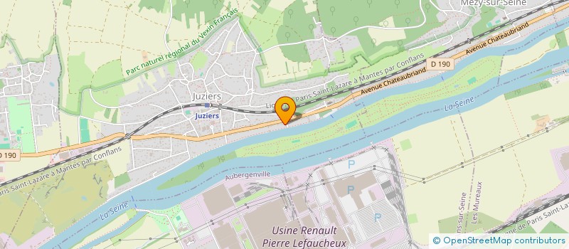 localisation de l'entreprise 799 473 509 à SAINT-OUEN-SUR-SEINE