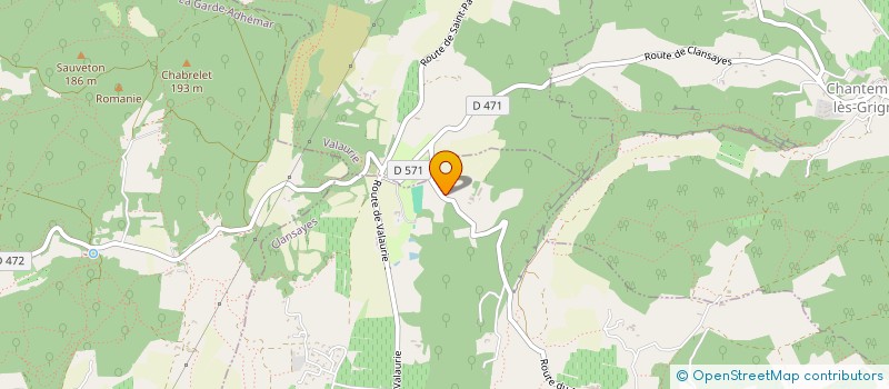 localisation de l'entreprise 799 475 314   CLANSAYES