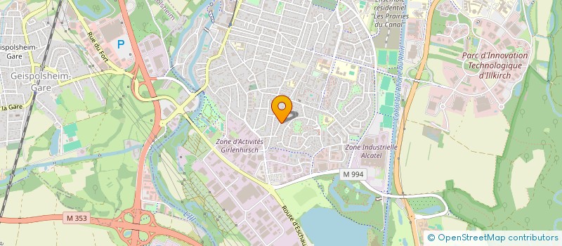 localisation de l'entreprise 799 478 227   STRASBOURG