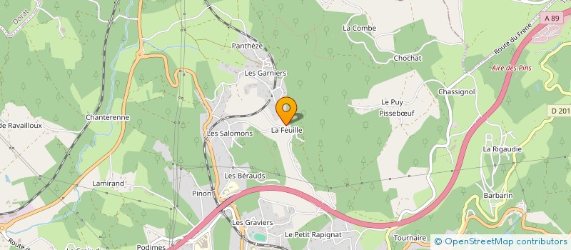 localisation de l'entreprise 799 479 985   BORT-L'ETANG