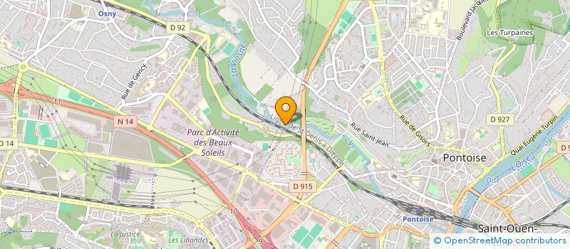 localisation de l'entreprise 799 506 530   PONTOISE