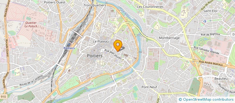 localisation de l'entreprise 799 522 370   POITIERS