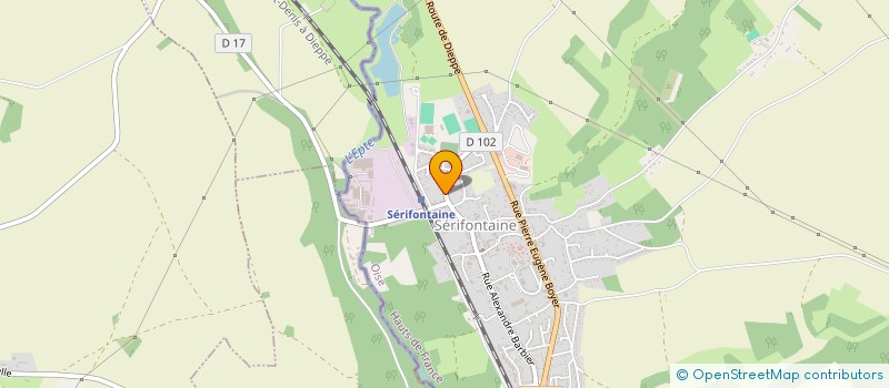 localisation de l'entreprise 799 532 312   SERIFONTAINE