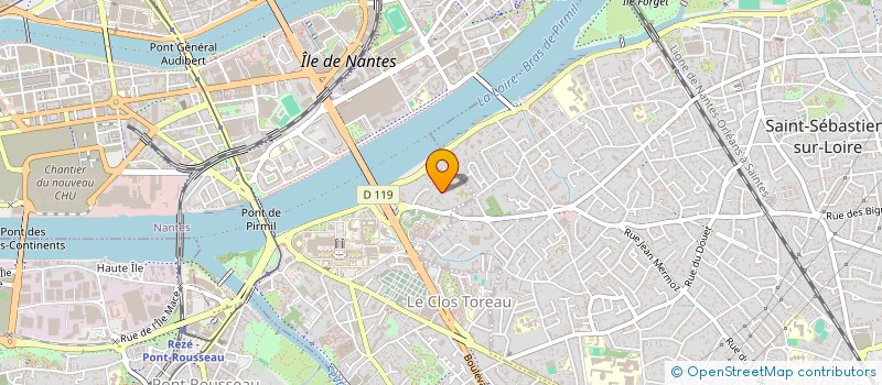 localisation de l'entreprise 799 536 859   NANTES