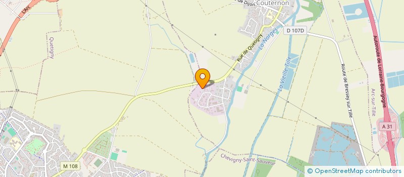 localisation de l'entreprise 799 542 089   BRESSEY-SUR-TILLE