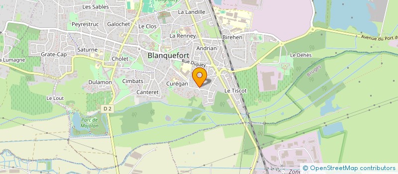 localisation de l'entreprise 799 557 467  à BLANQUEFORT