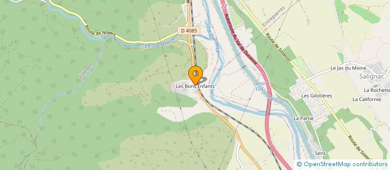 localisation de l'entreprise 799 559 307 à CHATEAU-ARNOUX-SAINT-AUBAN