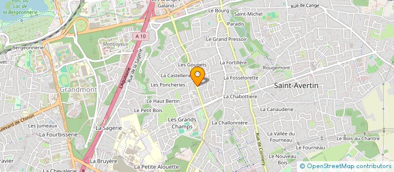 localisation de l'entreprise 799 566 229   SAINT-AVERTIN