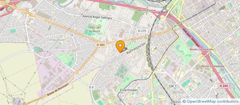 localisation de l'entreprise 799 570 734   BEZANNES