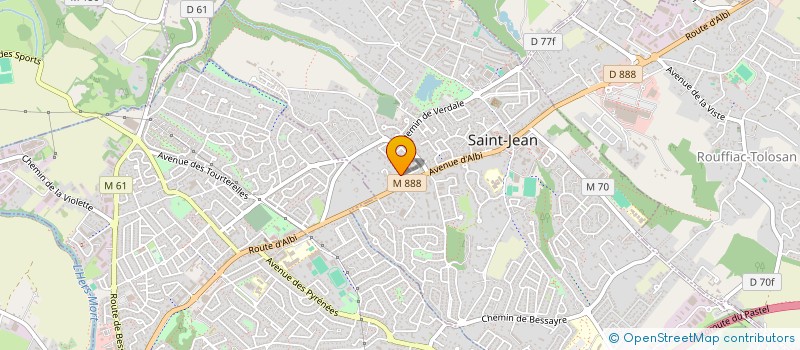 localisation de l'entreprise 799 589 940 à SAINT-JEAN
