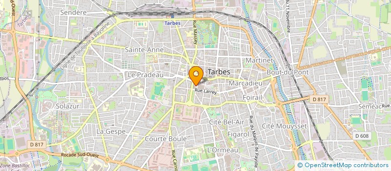 localisation de l'entreprise 799 591 193   TARBES