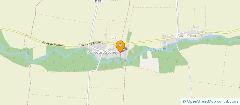 localisation de l'entreprise 799 598 347   POILCOURT-SYDNEY