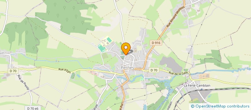 localisation de l'entreprise 799 599 998   PERNES