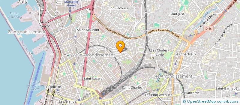localisation de l'entreprise 799 602 438 à MARSEILLE