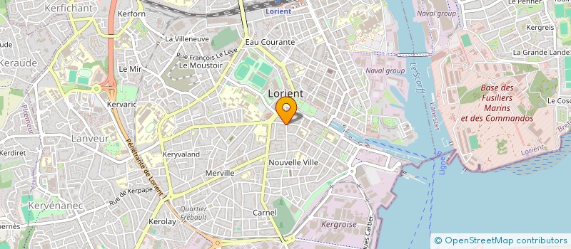 localisation de l'entreprise 799 651 005   LORIENT