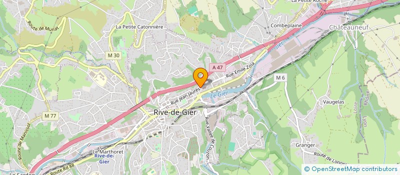 localisation de l'entreprise 799 652 862   SAINT-CHAMOND