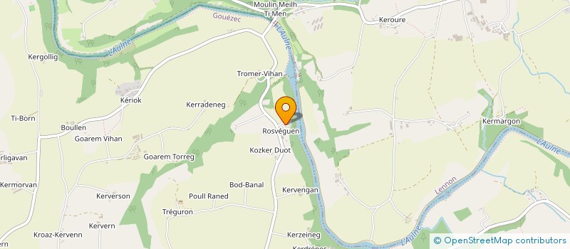 localisation de l'entreprise 799 656 541   GOUEZEC