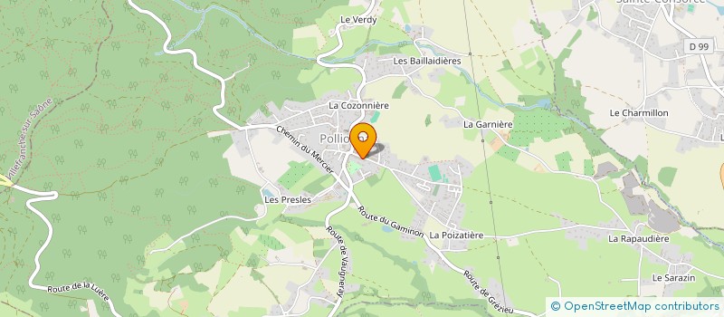 localisation de l'entreprise 799 658 844   SOURCIEUX-LES-MINES