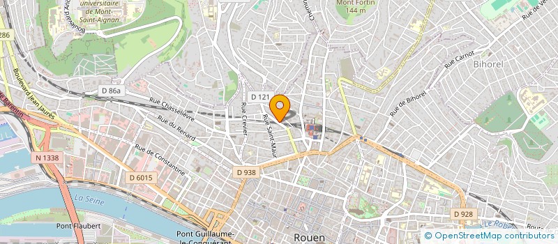 localisation de l'entreprise 799 665 963  à ROUEN