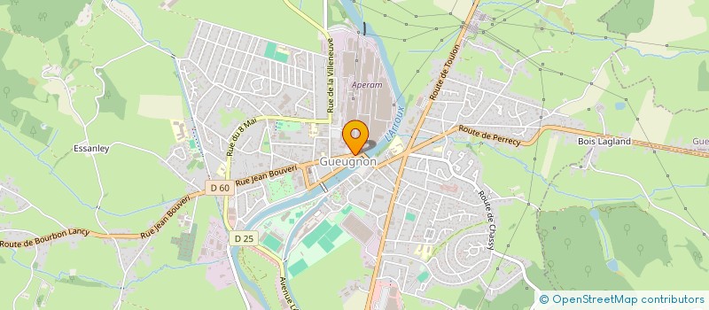 localisation de l'entreprise 799 667 258   GUEUGNON