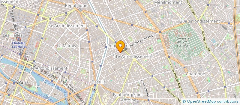 localisation de l'entreprise 799 671 136   PARIS