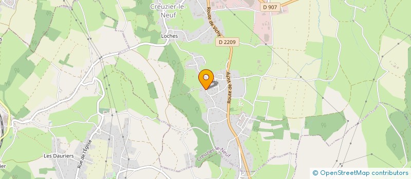 localisation de l'entreprise 799 673 207 à VICHY