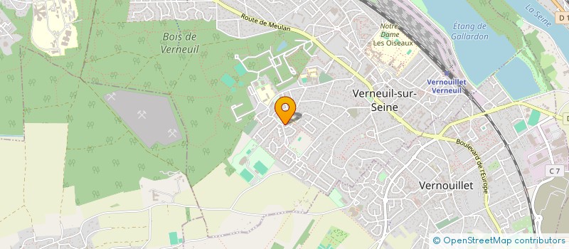 localisation de l'entreprise 799 680 749   VERNEUIL-SUR-SEINE