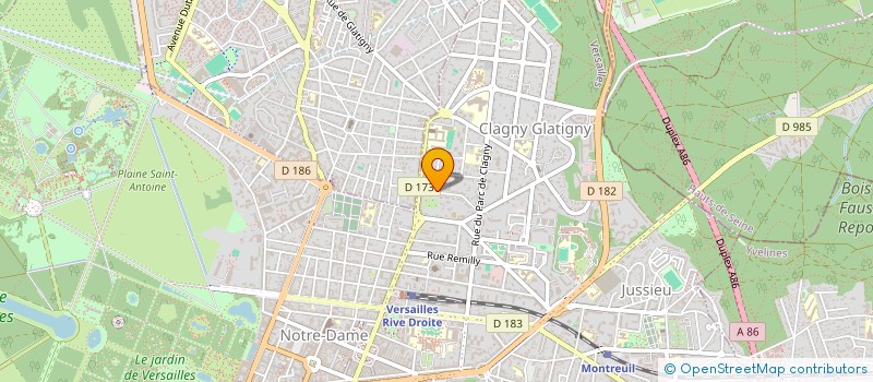 localisation de l'entreprise 799 680 772   LE CHESNAY-ROCQUENCOURT