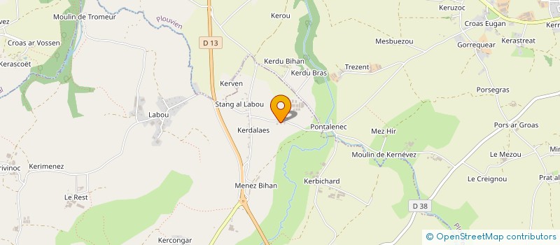 localisation de l'entreprise 799 689 039   BOURG-BLANC