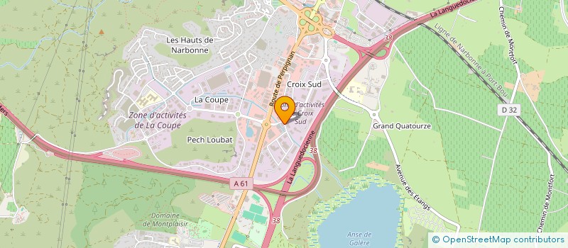 localisation de l'entreprise 799 696 968   CAPESTANG