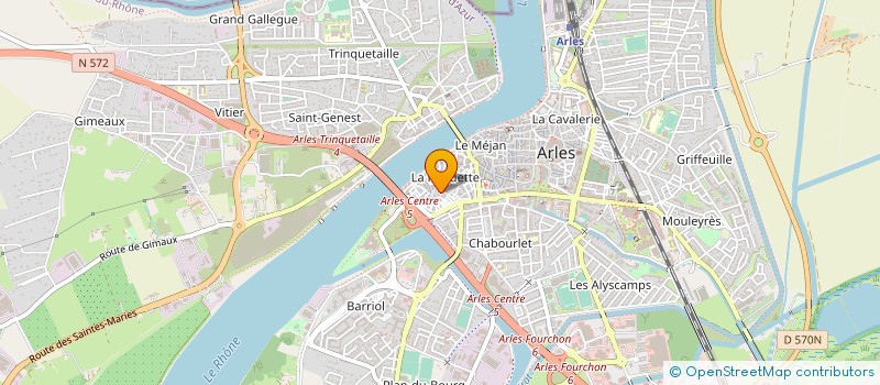 localisation de l'entreprise 799 698 980   ARLES