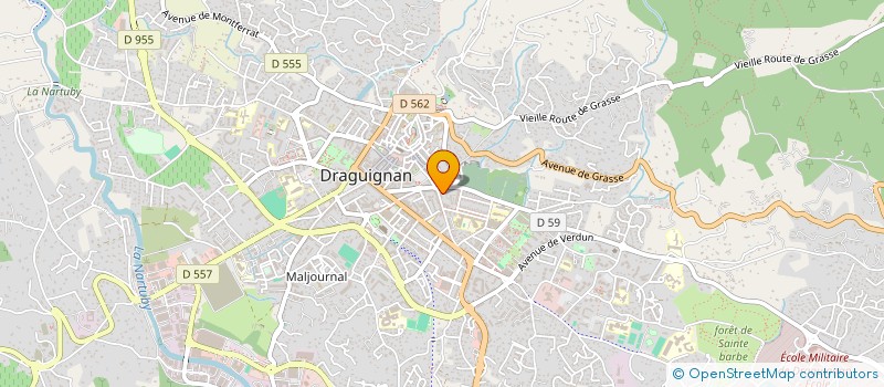 localisation de l'entreprise 799 719 224   DRAGUIGNAN