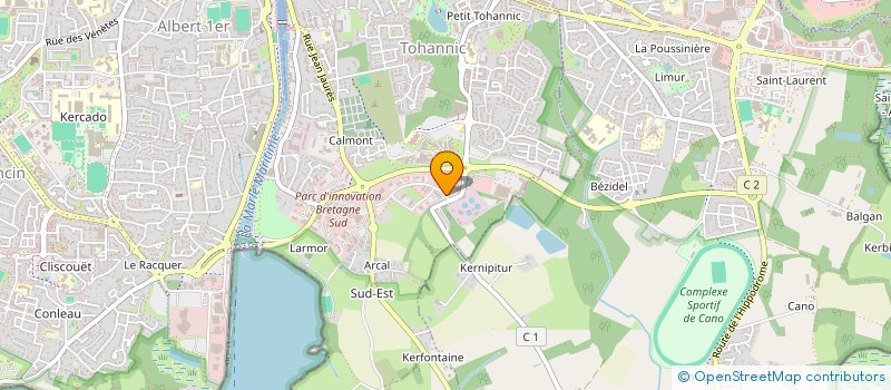 localisation de l'entreprise 799 720 453  à VANNES