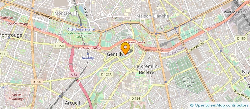 localisation de l'entreprise 799 725 981   GENTILLY