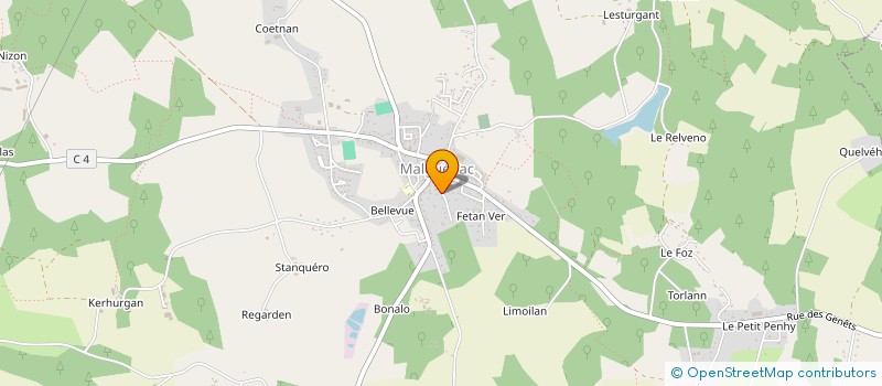 localisation de l'entreprise 799 730 262   MALGUENAC